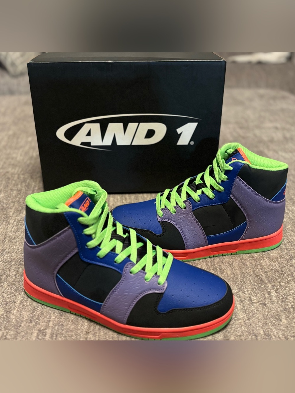 AND1 Slam Mid TPR Men’s 8.5 New